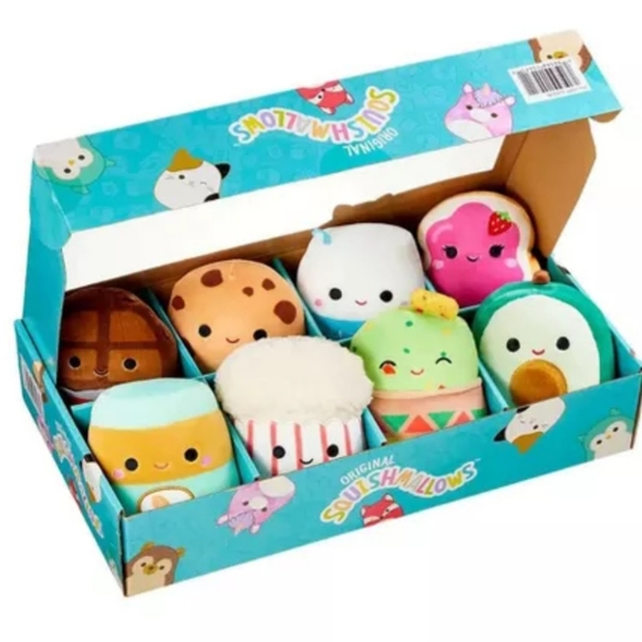 THIS ITEM IS SOLD! Squishmallows 8 Pack of 5" Food Squishmallows. Brand New. - Picture 1 of 5